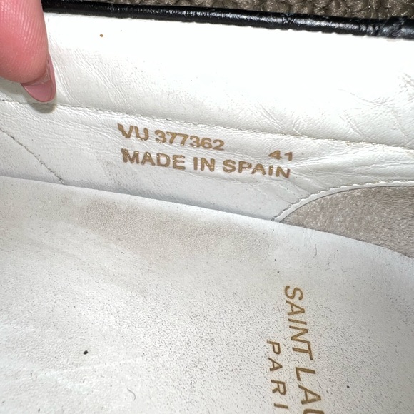 Mens slip ons-Saint Laurent - Picture 3 of 4